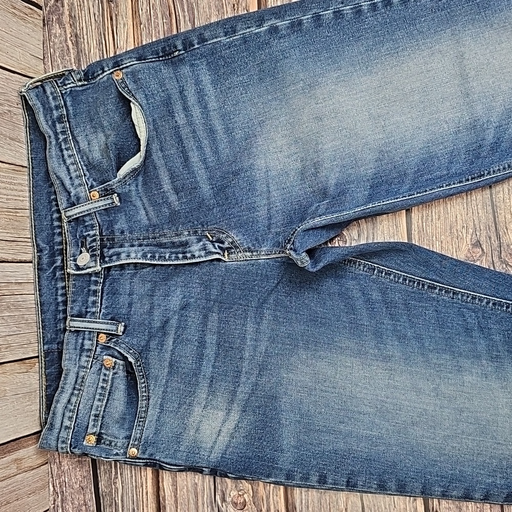 LEVI'S 541 ATHLETIC FIT DENIM BLUE JEANS - Picture 2 of 13